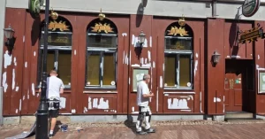 LP måleri målar fasad