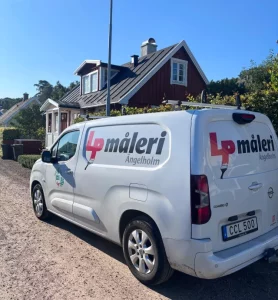 LP måleri företagsbil
